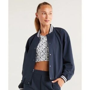 Zella x Recess volley varsity jacket